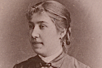 Eine der Frauen, die in den 1870er Jahren in der Nationalbank arbeiteten