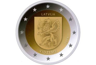 2-Euro Lettland 2016