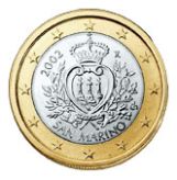 1 euro, San Marino