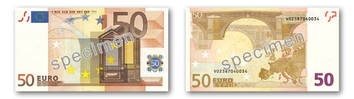 50 Euro – Erste Serie