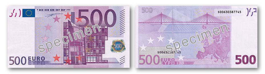 500 Euro – Erste Serie