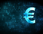 Symbol für digitalen Euro