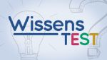 glühbirne und fragezeichen mit text wissenstest