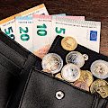 Geldbörse mit Bargeld