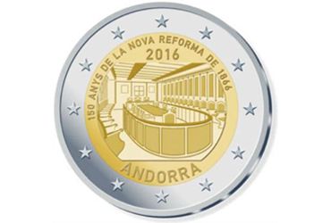 2 Euro 150 years of the New Reform 1866