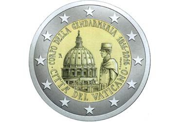 2-Euro Staat Vatikanstadt 2016