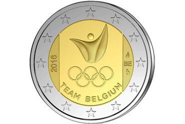 2 EUR Belgium 2016