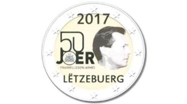 2 Euro Gedenkmünze Luxemburg