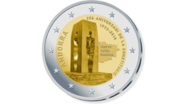 Andorra: 2-Euro-Gedenkmünze 2018