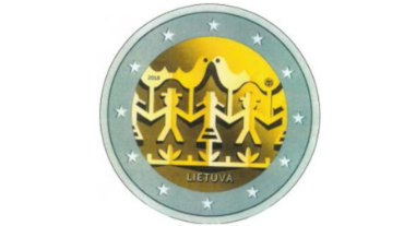 Litauen 2-Euro-Gedenkmünze 2018