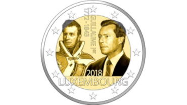 Luxemburg 2-Euro-Gedenkmünze 2018