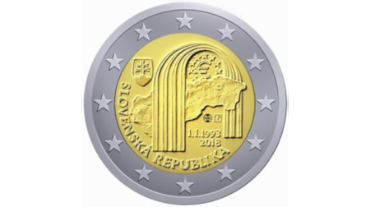 Slowakische Republik 2-Euro-Gedenkmünze 2018 