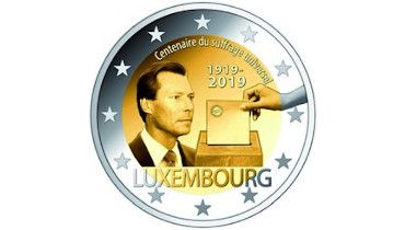 2 euro münze luxemburg