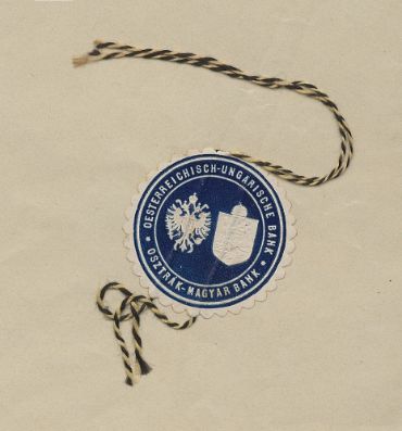 Papiersiegel der Oesterreichisch-ungarischen Bank, 1911