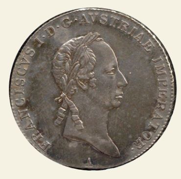 Gulden Conventionsmünze in Silber, 1827