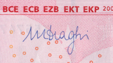 Unterschrift Mario Draghi