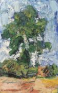 Landschaft mit Baum, 1979 