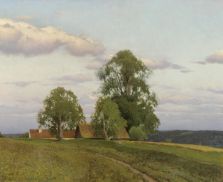 Motiv aus dem Waldviertel, 1919