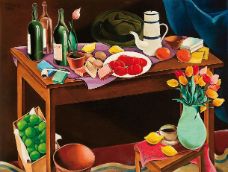 Auf dem Tisch unter dem Tisch, 1925