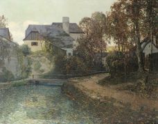 Mühle im Weidlingbachtal, 1917