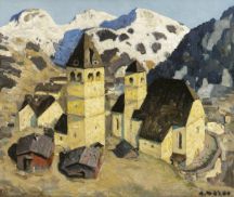 Tiroler Bergstadt, 1924