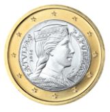 1 Euro Lettland