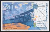 Banknote zu 50 Francs