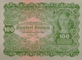 100 Kronen 1922 - Vorderseite