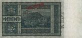 1000 Schilling 1930 - Rückseite