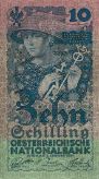 10 Schilling 1927 - Vorderseite