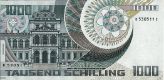 1000 Schilling 1983 - Rückseite