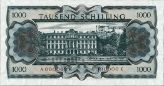 1000 Schilling 1966 - Rückseite