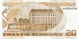 20 Schilling 1986 - Vorderseite