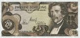 20 Schilling 1967 - Vorderseite