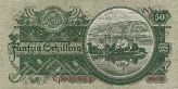 50 Schilling Interimsnote 1945 - Rückseite