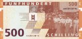 500 Schilling 1997 - Rückseite