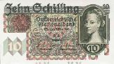 10 Schilling 1946 - Vorderseite