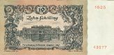 10 Schilling 1950 - Rückseite