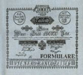 1000 Gulden (1784) – Formular
