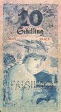 Fälschung 10 Schilling 1927, gezeichnet