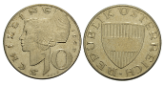 10 Schilling, Österreich, Wien, 1957, Silber