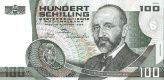 100 Schilling, Österreich, Oesterreichische Nationalbank, 2. Jänner 1984