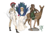 Athen, Juno und Artemis