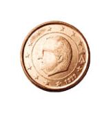 1 cent, Belgium, first series