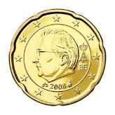 20 cent, Belgium, second series