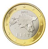 1 euro, Estonia