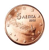 5 cent, Greece