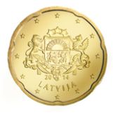 20 cent, Latvia