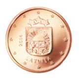 5 cent, Latvia