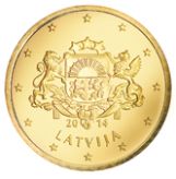 50 cent, Latvia